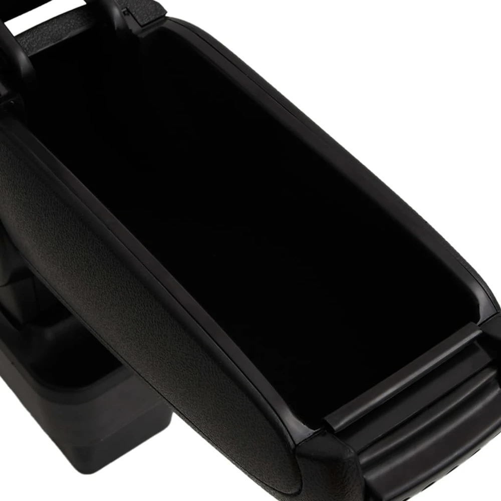 Automobilio porankis, juodos spalvos, 13x34x(33–46)cm, ABS