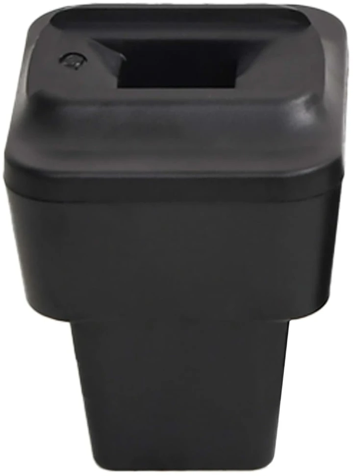 Automobilio porankis, juodos spalvos, 13x34x(33–46)cm, ABS