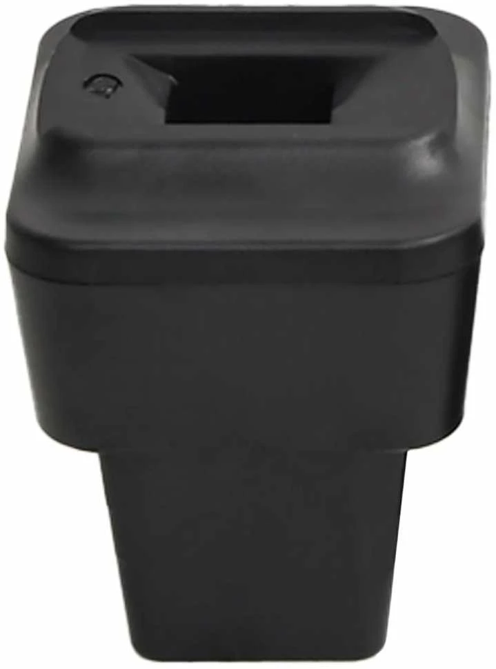 Automobilio porankis, juodos spalvos, 13x34x(33–46)cm, ABS