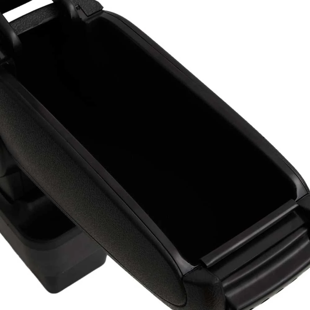 Automobilio porankis, juodos spalvos, 13x34x(33–46)cm, ABS