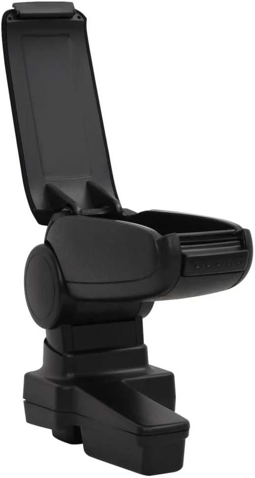 Automobilio porankis, juodos spalvos, 14,5x32x(27–46)cm, ABS