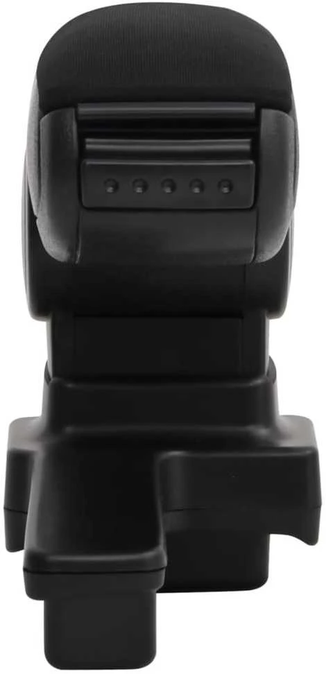 Automobilio porankis, juodos spalvos, 14,5x32x(27–46)cm, ABS