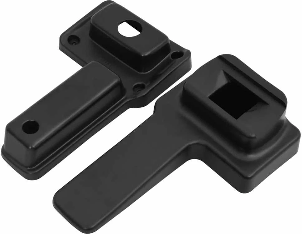 Automobilio porankis, juodos spalvos, 14,5x32x(27–46)cm, ABS