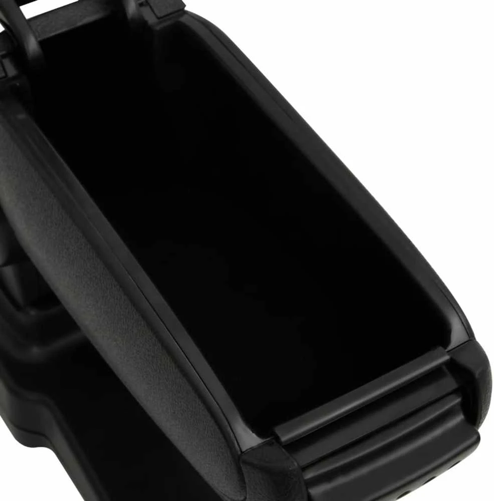 Automobilio porankis, juodos spalvos, 14,5x32x(27–46)cm, ABS