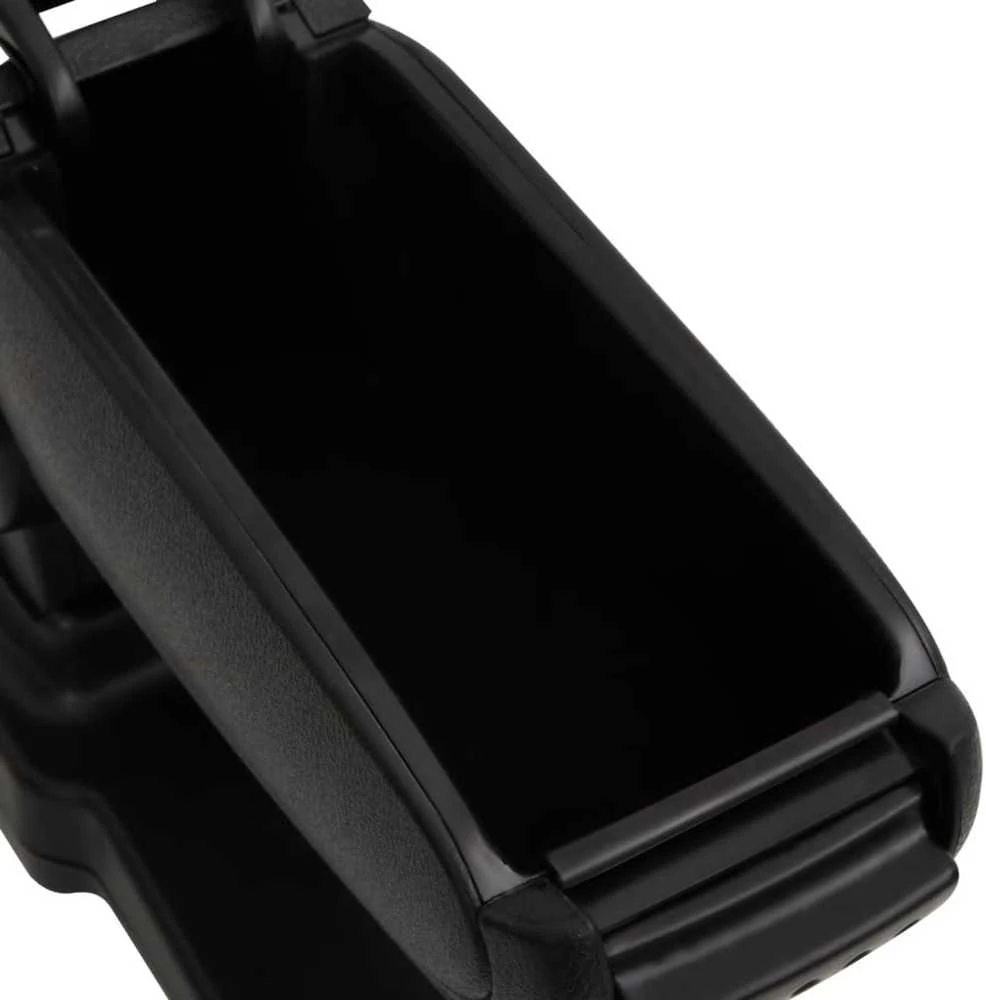 Automobilio porankis, juodos spalvos, 14,5x32x(27–46)cm, ABS