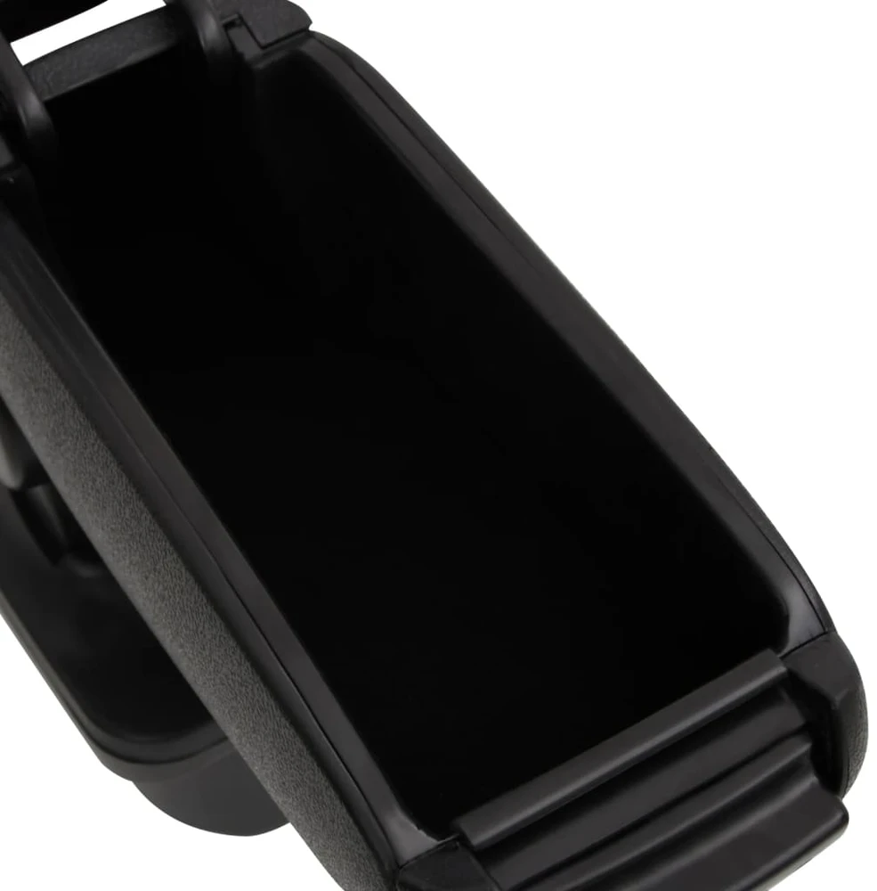 Automobilio porankis, juodos spalvos, 14x35x(37–53)cm, ABS