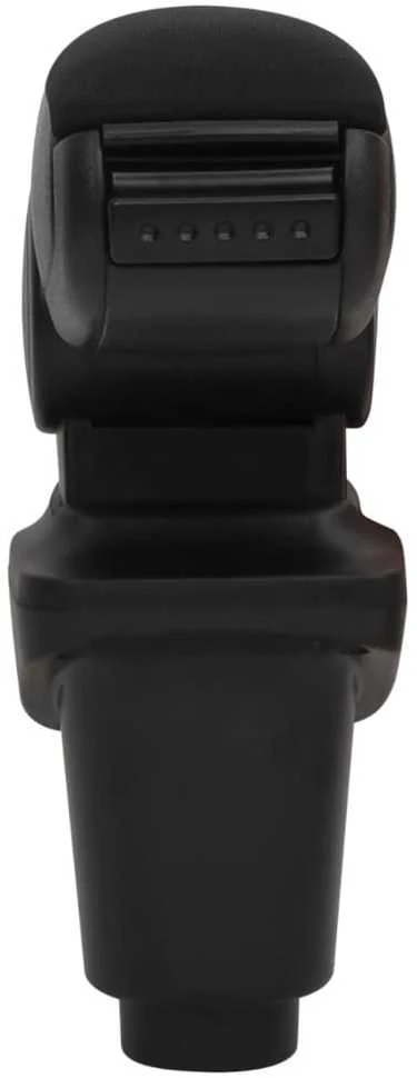 Automobilio porankis, juodos spalvos, 14x35x(37–53)cm, ABS