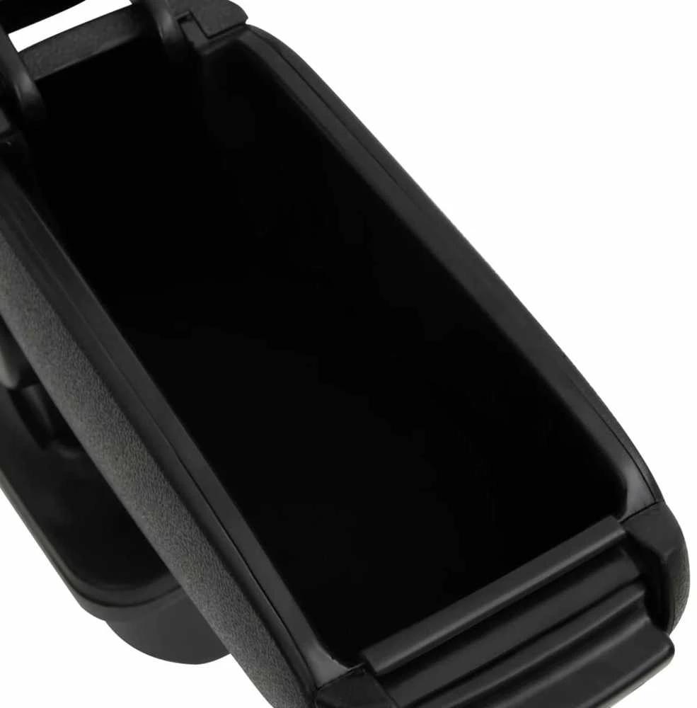 Automobilio porankis, juodos spalvos, 14x35x(37–53)cm, ABS