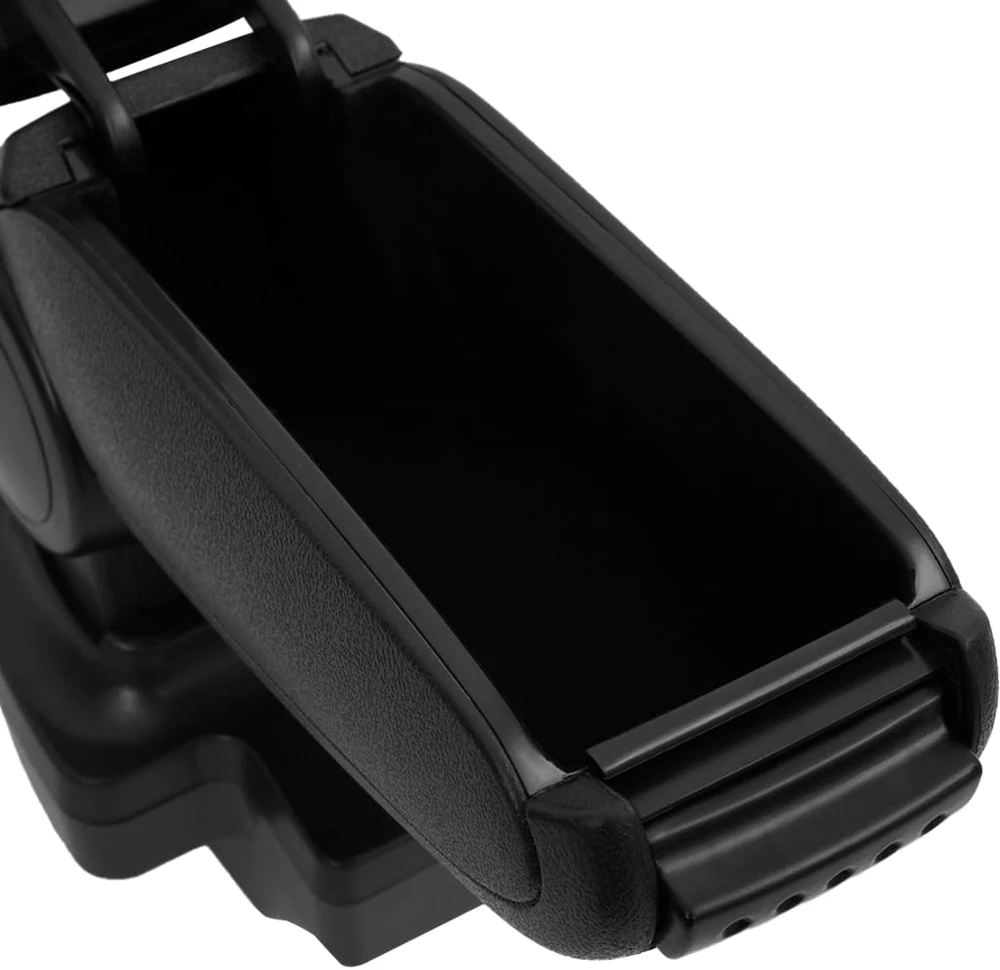 Automobilio porankis, juodos spalvos, 15x35x(33–49,5)cm, ABS
