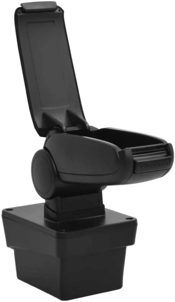 Automobilio porankis, juodos spalvos, 17x40x(31–49)cm, ABS