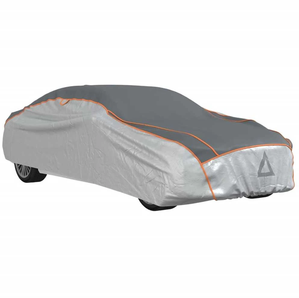 Automobilio uždangalas sedanams, pilkas ir sidabrinis, L dydžio