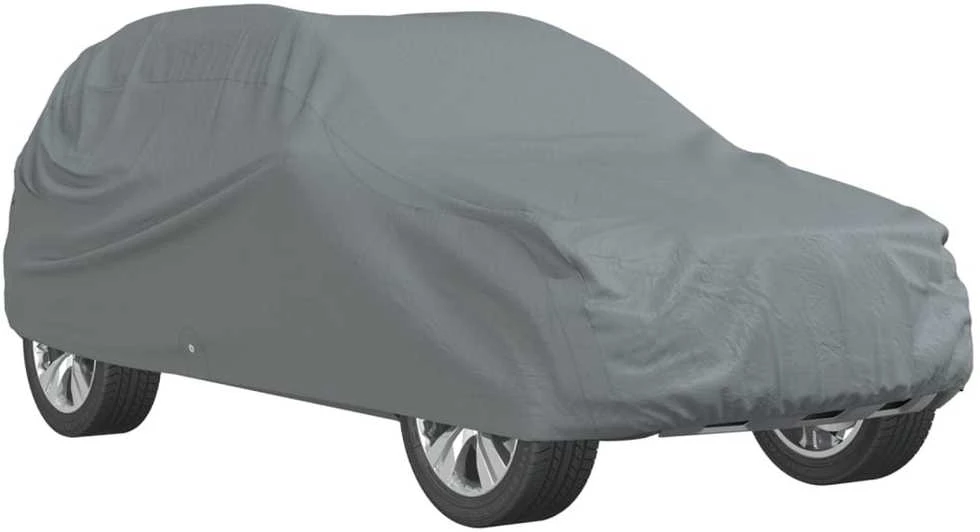 Automobilio uždangalas visureigiui, pilkas, L, audinys