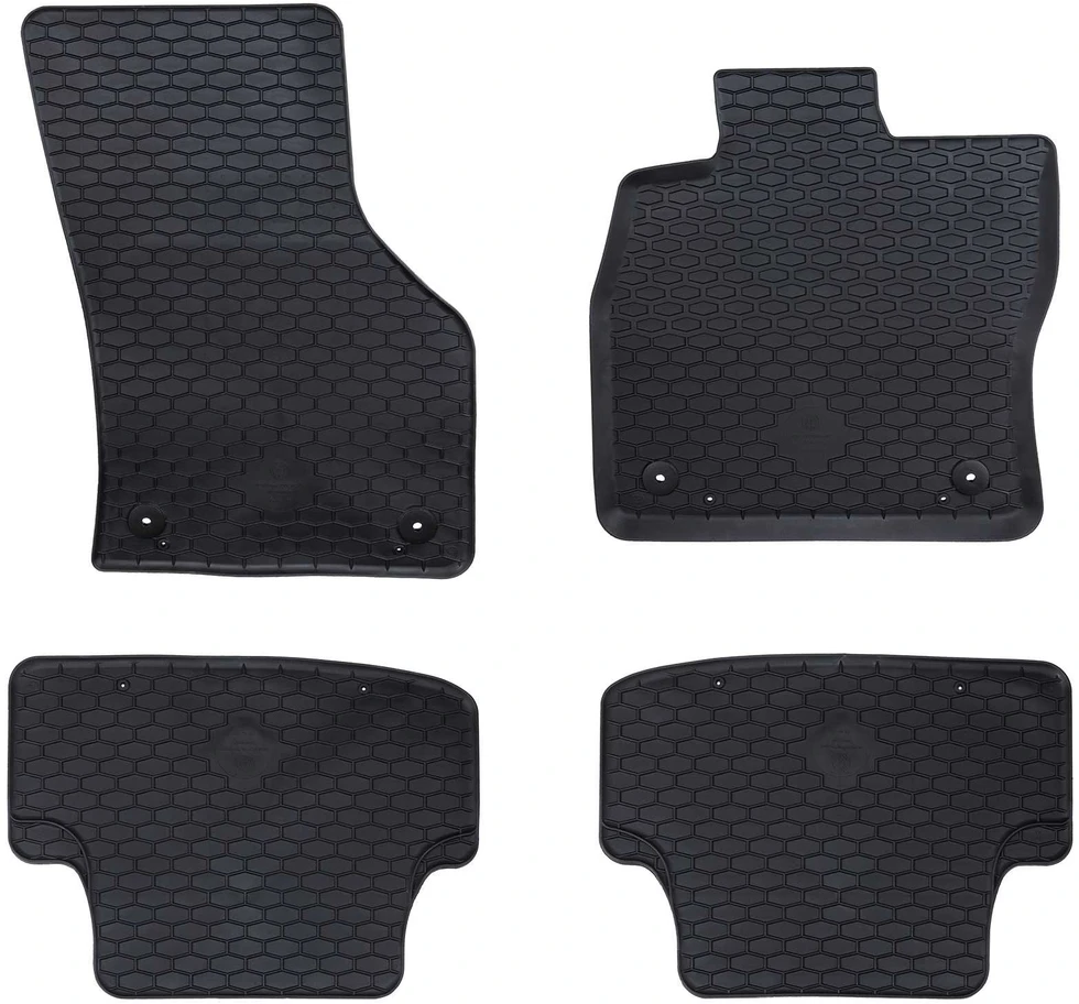 Automobilių kilimėlis 4 vnt. tinka Audi A3 2012-2020 Guma