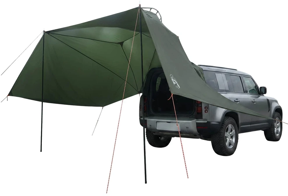 Automobilių palapinė Armijos Žalia 350 x 250 cm