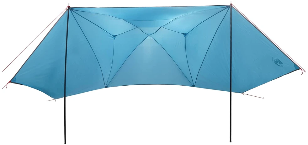 Automobilių palapinė Mėlyna 350 x 250 cm Poliesteris ir plienas