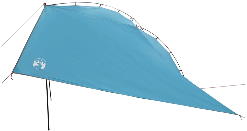 Automobilių palapinė Mėlyna 350 x 250 cm Poliesteris ir plienas