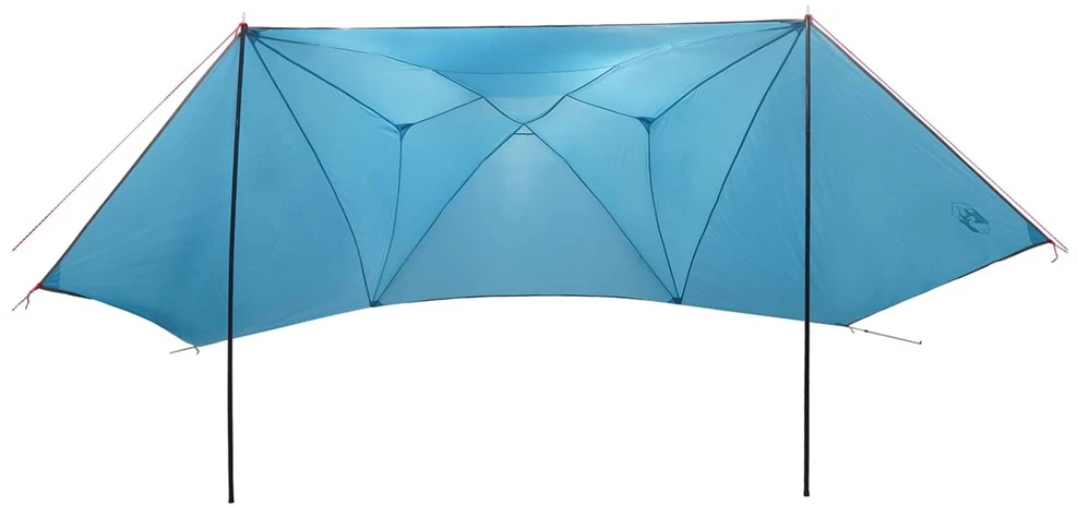Automobilių palapinė Mėlyna 350 x 250 cm Poliesteris ir plienas
