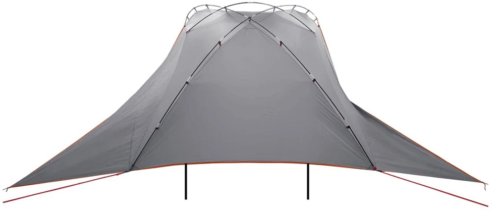 Automobilių palapinė 350 x 250 cm Pilka ir oranžinė