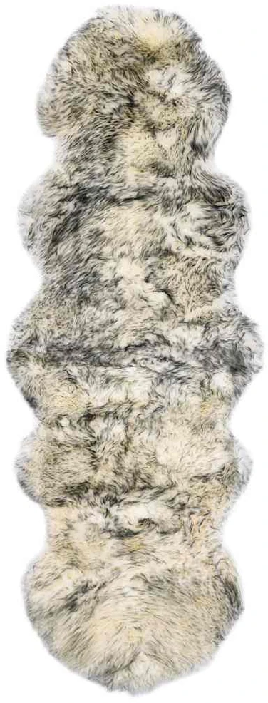 Avies kailio kilimėlis, tamsiai pilkos sp. mišinys, 60x180cm