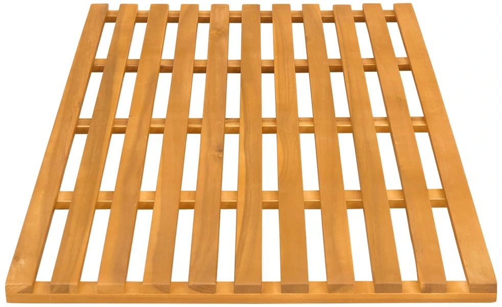 Badematte Natūrali 100 x 53 cm Kietos akacijos mediena