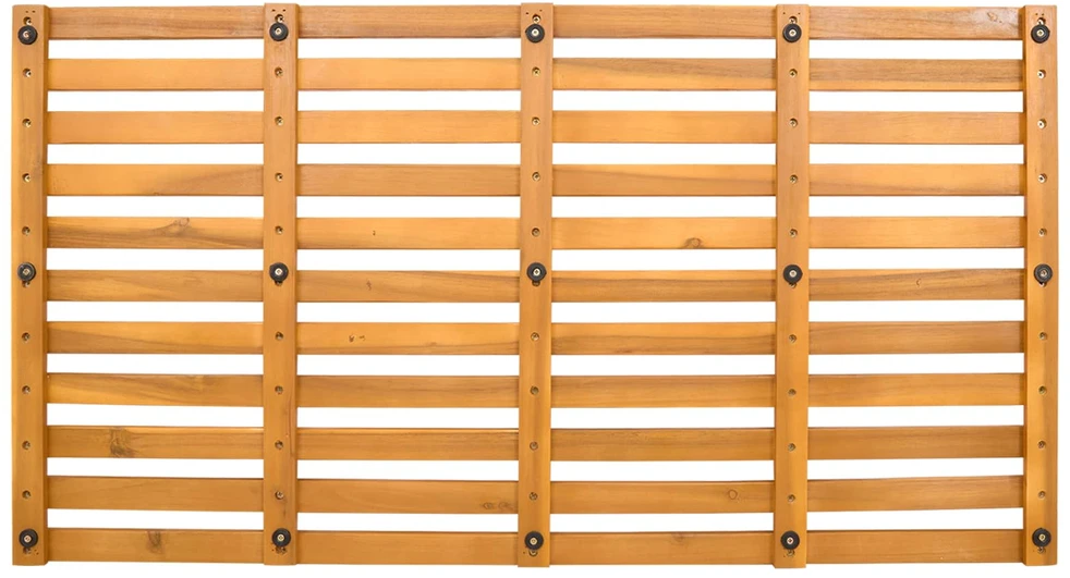 Badematte Natūrali 100 x 53 cm Kietos akacijos mediena