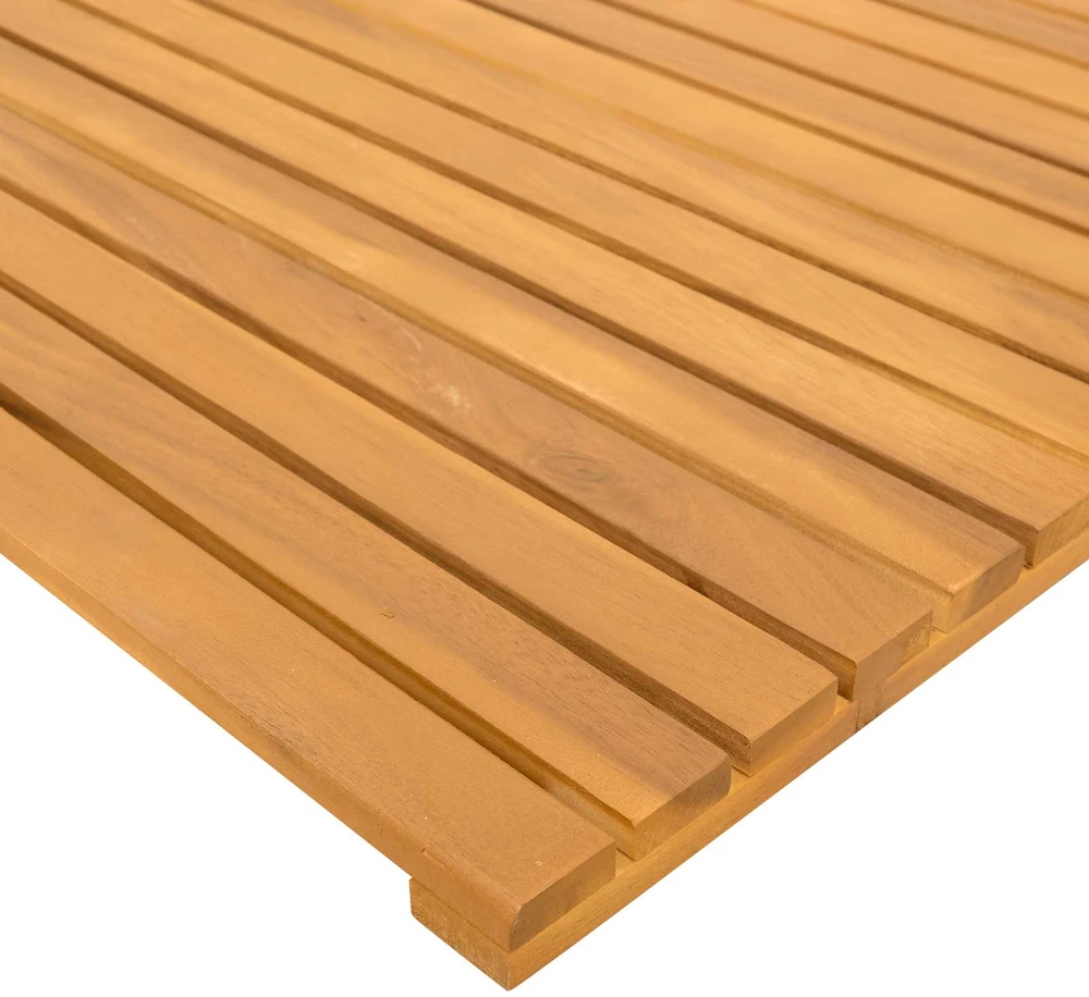 Badematte Natūrali 100 x 55 cm Kietos akacijos mediena