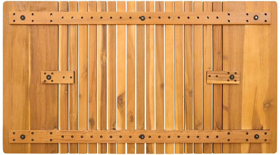 Badematte Natūrali 100 x 55 cm Kietos akacijos mediena
