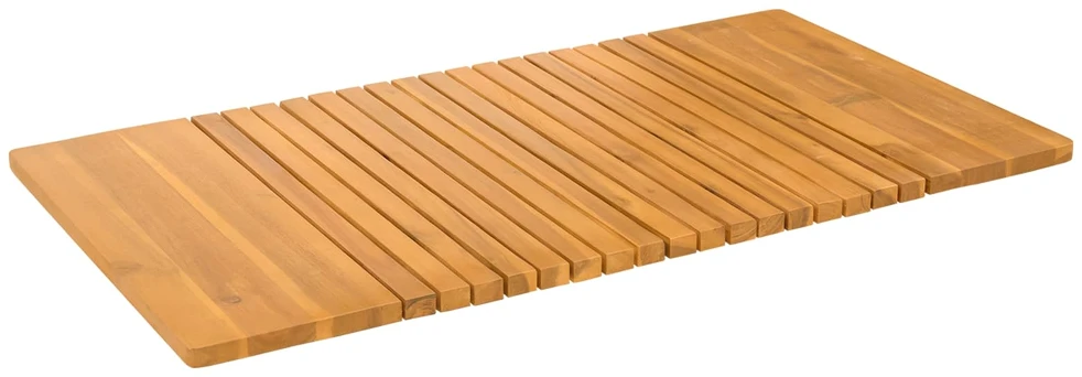 Badematte Natūrali 100 x 55 cm Kietos akacijos mediena