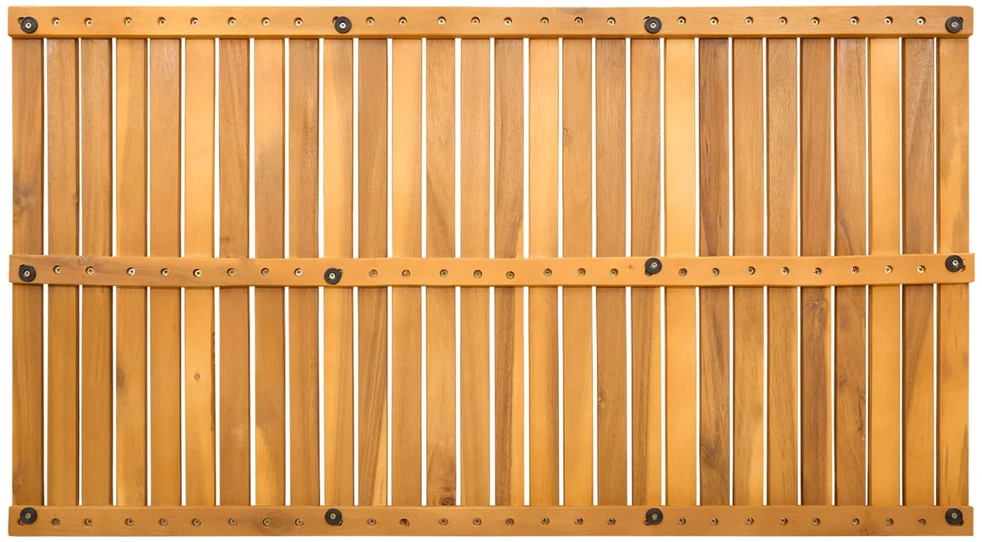 Badematte Natūrali 100 x 55 cm Kietos akacijos mediena