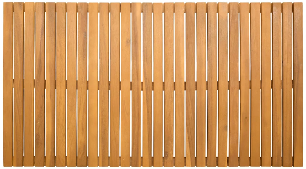 Badematte Natūrali 100 x 55 cm Kietos akacijos mediena