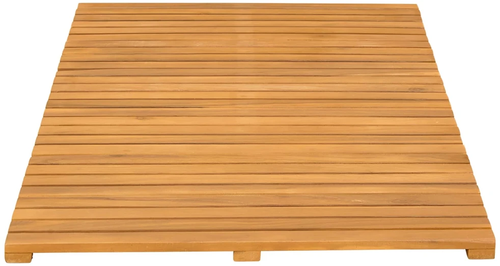Badematte Natūrali 100 x 55 cm Kietos akacijos mediena