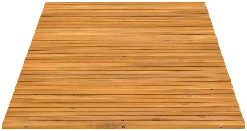 Badematte Natūrali 100 x 60 cm Kietos akacijos mediena