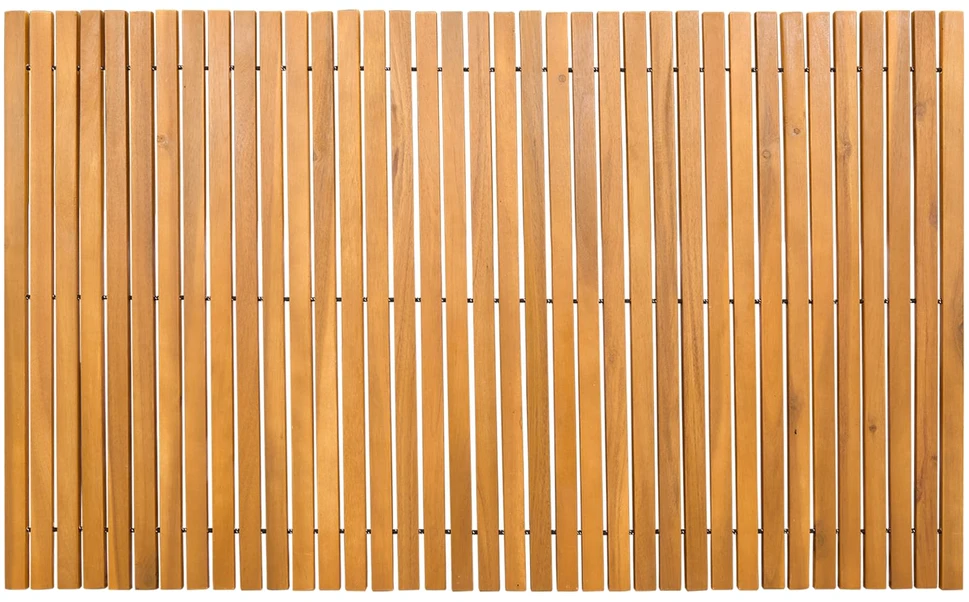Badematte Natūrali 100 x 60 cm Kietos akacijos mediena