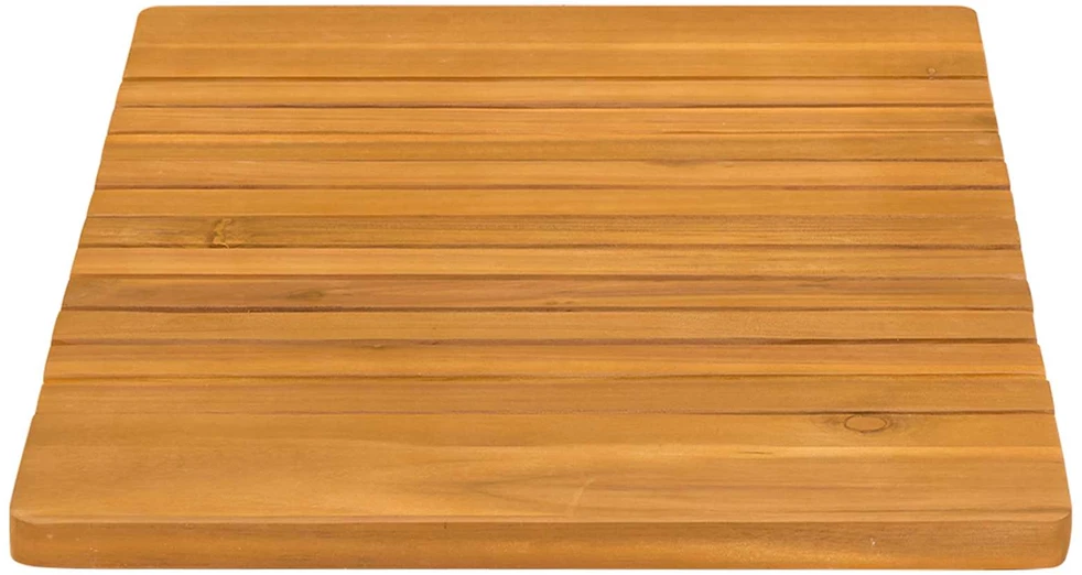 Badematte Natūrali 59 x 40 cm Kietos akacijos mediena