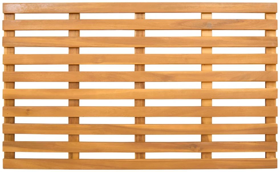 Badematte Natūrali 80 x 48 cm Kietos akacijos mediena