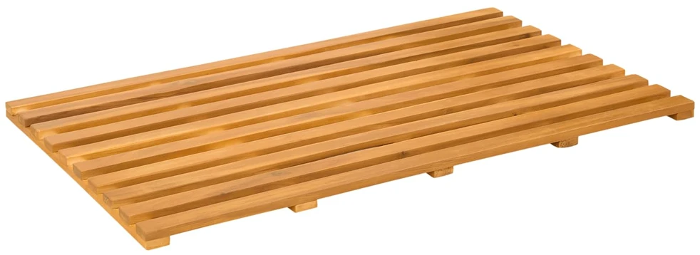 Badematte Natūrali 80 x 48 cm Kietos akacijos mediena