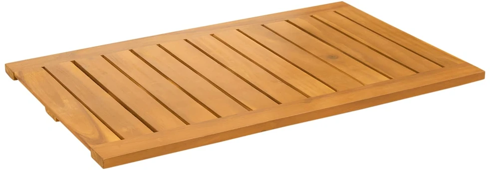 Badematte Natūrali 80 x 50 cm Kietos akacijos mediena