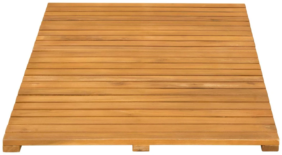 Badematte Natūrali 80 x 50 cm Kietos akacijos mediena