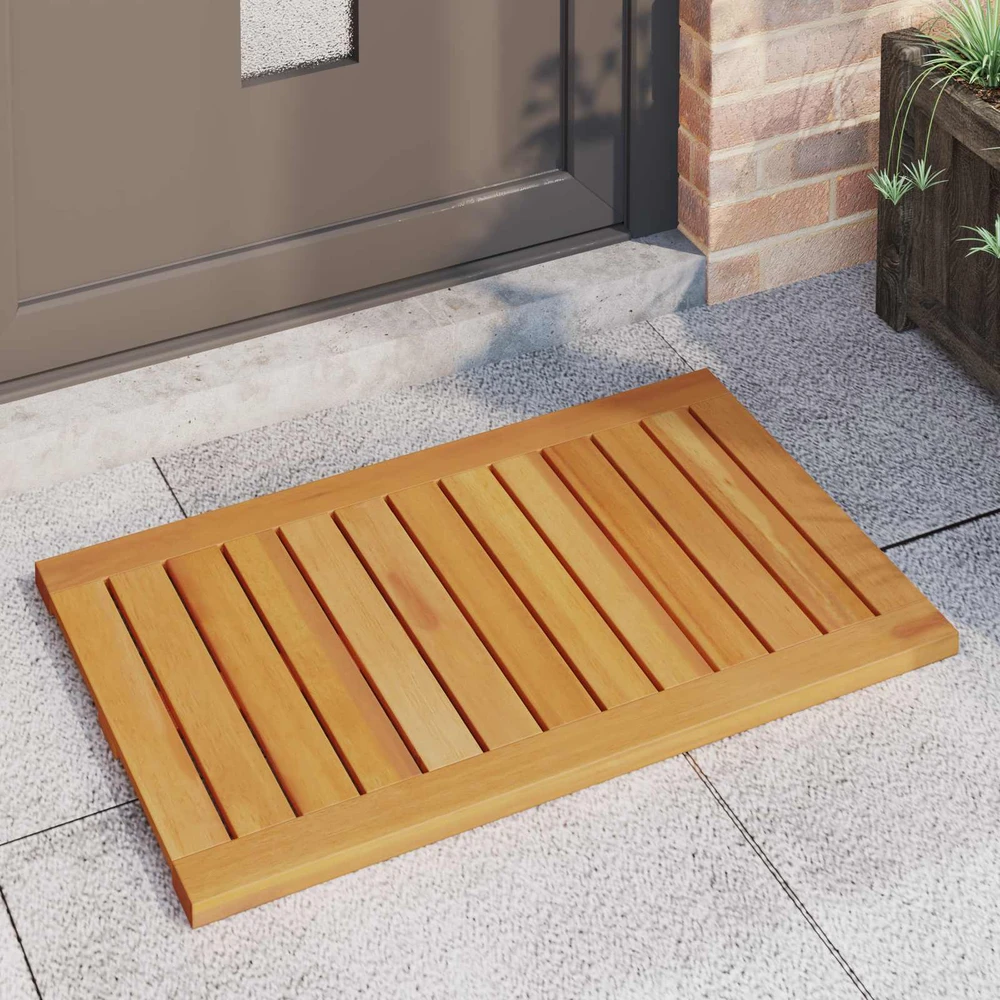 Badematte Natūrali 80 x 50 cm Kietos akacijos mediena