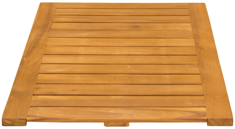Badematte Natūrali 80 x 50 cm Kietos akacijos mediena