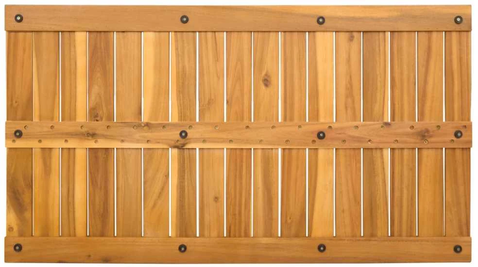 Badematte Ruda 100 x 55 cm Kietos akacijos mediena