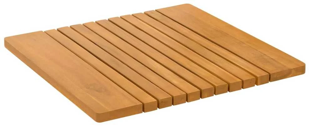 Badematte Natūrali 50 x 52 cm Kietos akacijos mediena