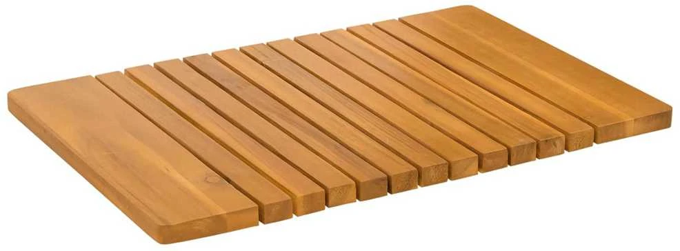Badematte Natūrali 59 x 40 cm Kietos akacijos mediena