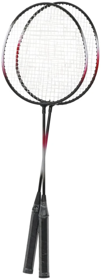 Badmintono rinkinys su 2 raketėmis/tinkleliu, 292x30x152cm