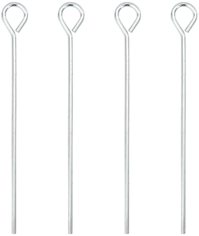 Badmintono rinkinys su 4 raketėmis ir tinkleliu, 620x151cm