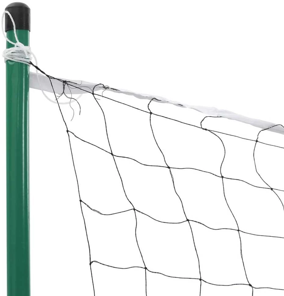 Badmintono rinkinys su 4 raketėmis ir tinkleliu, 620x151cm
