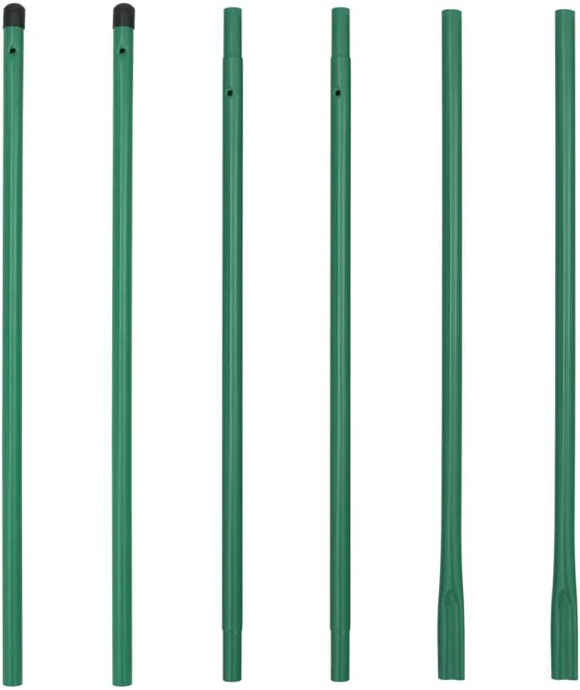 Badmintono rinkinys su 4 raketėmis ir tinkleliu, 620x151cm