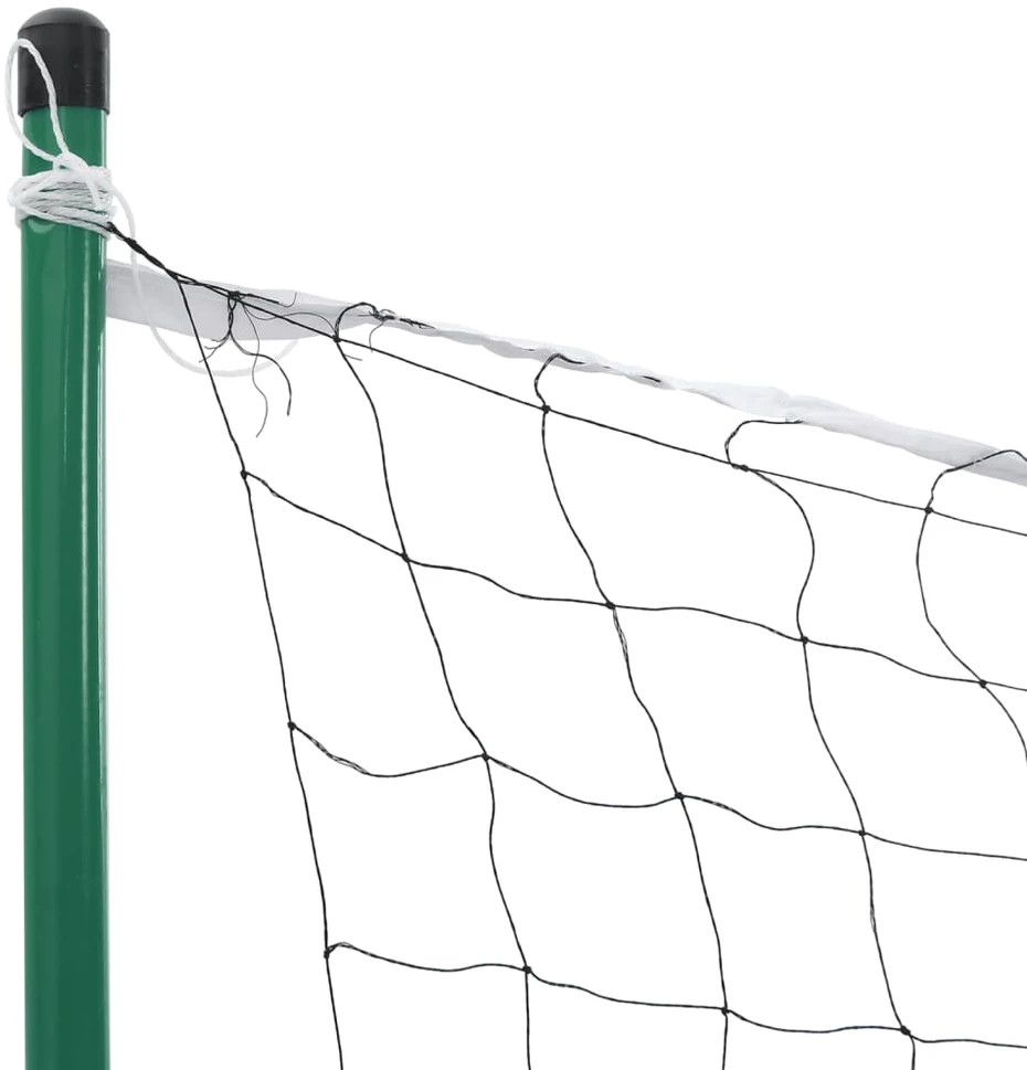 Badmintono rinkinys su 4 raketėmis ir tinkleliu, 620x151cm