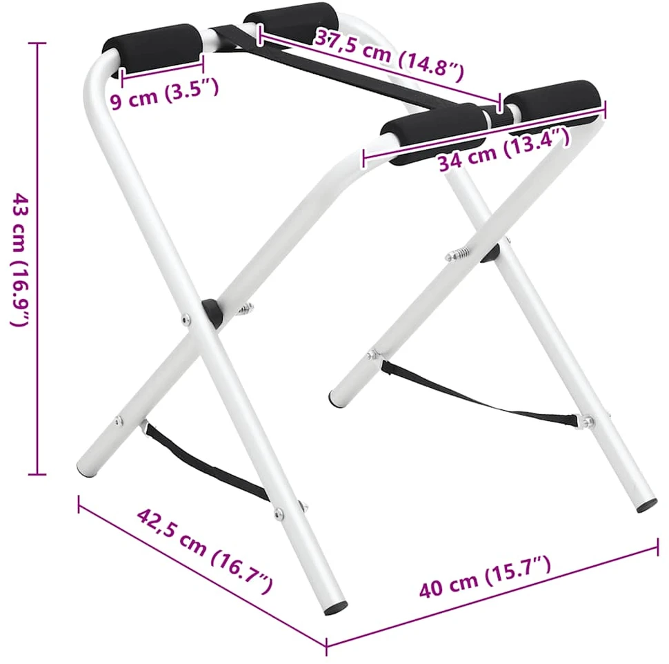 Baidarių stovai, 2vnt., sulankstomi, aliuminis, 70kg