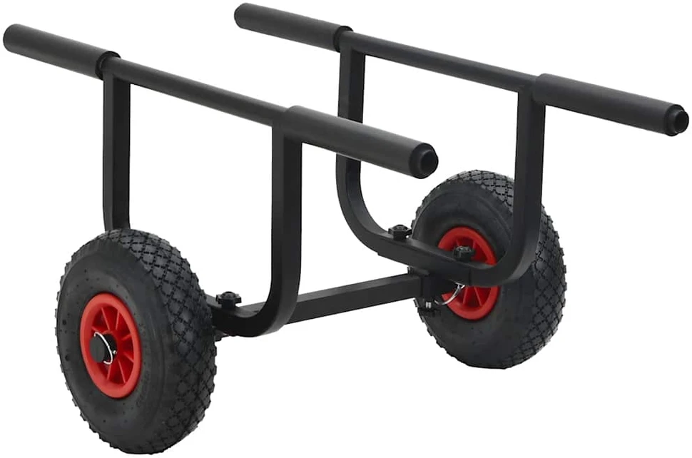 Baidarės vežimėlis, aliuminis, 90kg